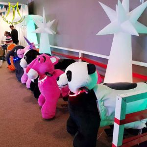 Buy cheap Hansel 2018 commercial zoo equipment horse plush walking bike for adults from wholesalers