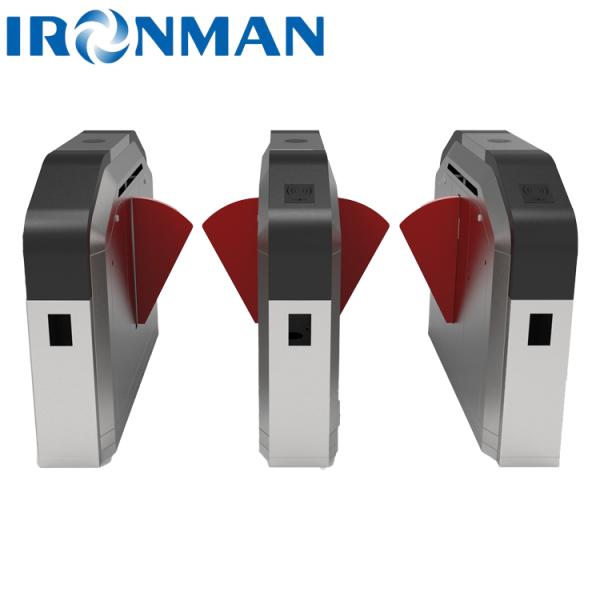 Buy cheap Library Flap Barrier Gate Turnstile , 110~220AC Brushless Motor Entrance Gate , Works with Card Access Security System from wholesalers