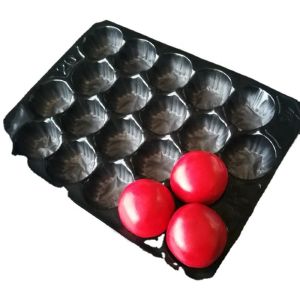 Buy cheap Disposable Plastic Fresh Fruits and Vegetables Export Packing Tray Insert Nest product