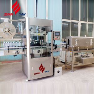 Full Automatic Can / Cup Bottle Shrink Sleeve Label Machine