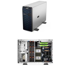 Buy cheap Dell EMC PowerEdge T550 5u Tower server ddr4 with 3rd Generation Intel Xeon Scalable processors from wholesalers