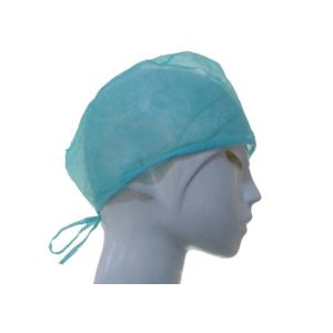 Buy cheap Breathable Disposable Surgical Caps Polyproplene Non Absorbent With Ribbons Tie from wholesalers