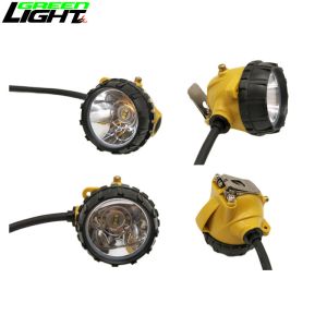 25000 Lux Miners Head Lamp LED Corded Anti Explosive With Warning Function