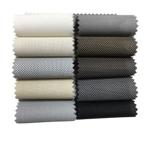 Buy cheap Plain Weave Sun Blocking Polyester Solar Screen Fabric Hotel Roller Shades from wholesalers