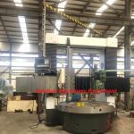 Double Column Vertical CNC Lathe Tornos Metal Turning Machine