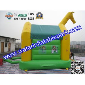 Buy cheap Giraffe Inflatable Jump Castles Rent SGS / ROHS Certificate from wholesalers