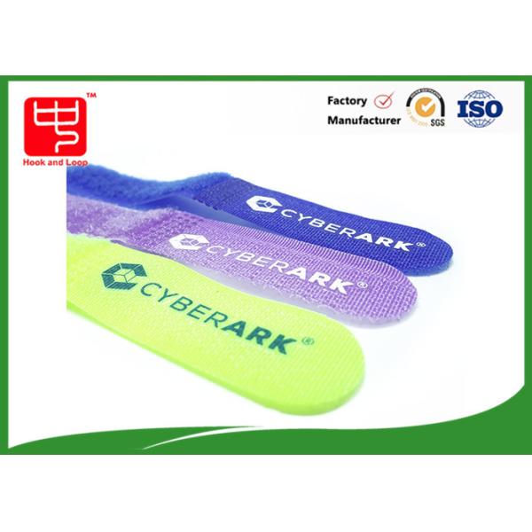 Buy cheap Nylon material Cable Tie , Adjustable printed cable ties from wholesalers