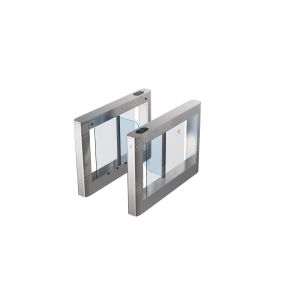 Economic Half Height Turnstile Brushless Swing Gate Outdoor and Indoor