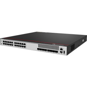 High-Performance Huawei Switch S5755-S24T8Y : 24x1G + 8x10G Ports , Redundant