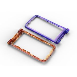 Buy cheap OEM / ODM ： Precision Injection Molding & Transparent Clamshell Phone Front Cover (1*1) No.21871-B from wholesalers