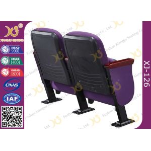 Buy cheap Indoor Special Church Auditorium Seating With Soft Polyurethane Foam Padded from wholesalers