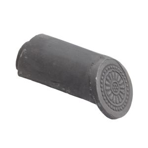 frost resistance Asian Japanese Style Roof Tiles Unglazed Building Materials