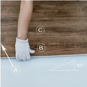 Buy cheap Anti Fire Click Lock PVC Flooring Eco Friendly Composite Parquet Flooring from wholesalers