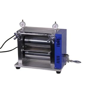 Manual Rolling Press Machine For Lithium Battery Electrode Calendering
