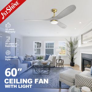 Buy cheap Easy Installation and Cool Function 1stshine LED Ceiling Fan with Solid Wood Design from wholesalers
