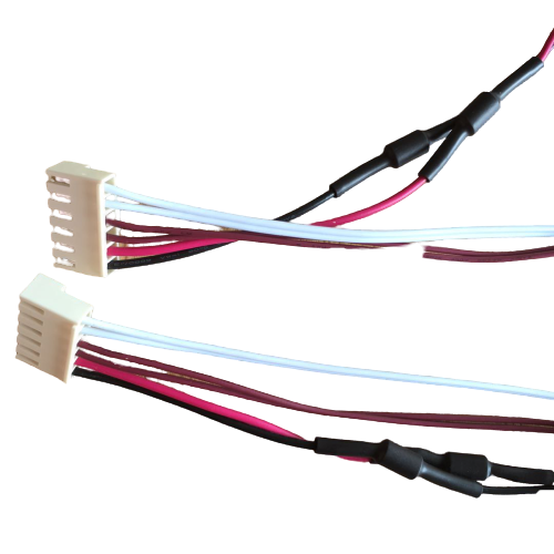 PVC Tube Standalone Wire Harness Jst Xh Sh Vhr Electrical Wires With Jst Connector