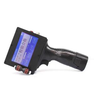 Batch Code Printing Machine , Handheld Coding Machine 1 - 12.7 Mm Printing