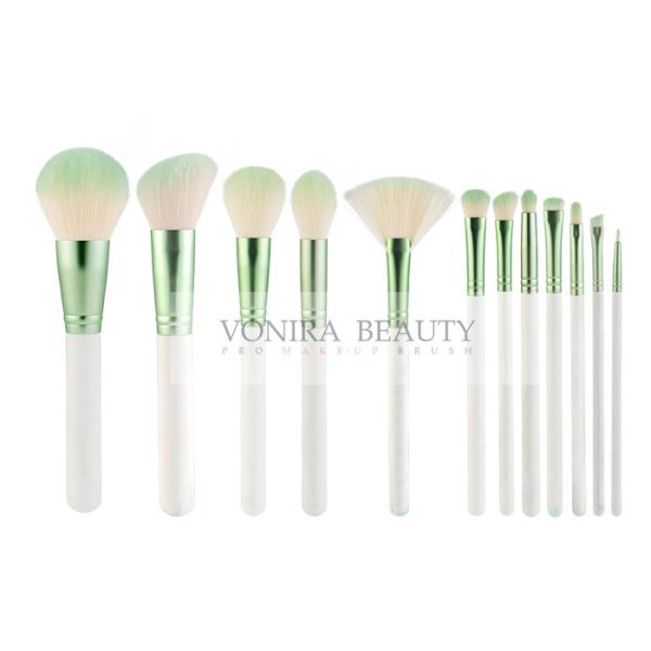 Buy cheap Eco Friendly Synthetic Fiber Makeup Brushes 12pcs from wholesalers