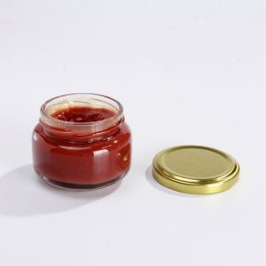 Buy cheap 50ml 80ml Jam Mini Glass Honey Jars With Airtight Lids from wholesalers