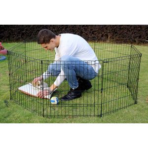 Buy cheap Pet Playpen Dog Fence Pet Kennel Play Pen from wholesalers