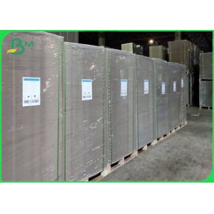 China Uncoated Thin Chipboard Paper Sheets Double Side Grey 250g - 700g on sale