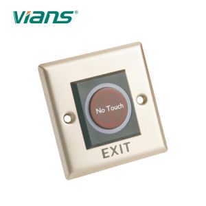 Buy cheap Infrared Exit Button Access Control , Push To Exit Switch With Touch Free Sensor from wholesalers