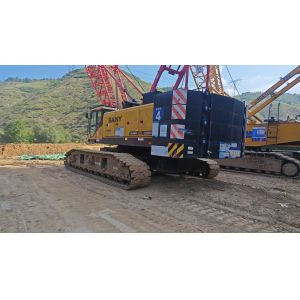 Buy cheap 2019 Crawler Lifting Cranes 85 Ton Capacity Folding Design Perfect for Construction from wholesalers