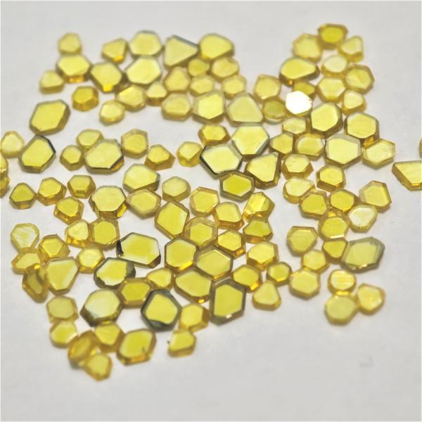 HPHT Monocrystalline MCD Diamond Engineered Crystal Structure Mirror Smooth