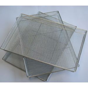 Buy cheap Stackable Wire Mesh Perforated Baking Tray For Oven Baking Bread from wholesalers