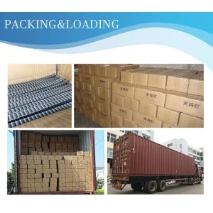 Crown 22mm Galvanized Clip Fasteners For Spring Mattress Manufacture