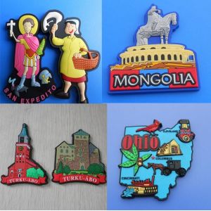 China Personalized Different Landscape Tourism Souvenir 3d Soft PVC Fridge Magnet With Cheap Price on sale