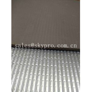 Buy cheap Flexible Foam Heat Insulation Sheet with Aluminum Foil Sheet Fireproof Coated Polyethylene Materials from wholesalers