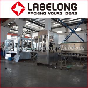 Buy cheap Full-Automatic Water Pet Bottles Shrinking Sleeve Labeling Machine for water/juice/ carbonated drink filling line from wholesalers