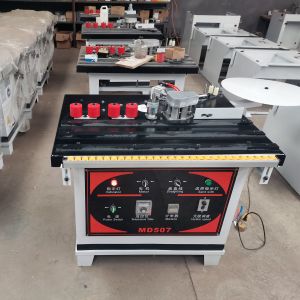 MD507 Woodworking Straight and Curve Gluing Machine PVC Edge Banding Machine