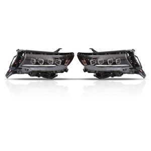 Buy cheap Upgradeable Toyota PRADO Headlights Three Lens Car Led Headlamps from wholesalers