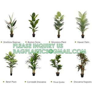 Buy cheap Artificial Bamboo Tree Set of 2, Fake Greenery Plants in Pots for Indoor Outdoor, Beautiful Faux Tree with Leaves from wholesalers