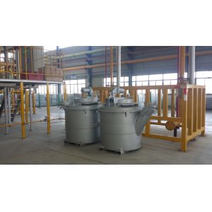 Buy cheap Smooth Surface Finish Molten Aluminum Transfer Ladles Optimal Solution For Transferring Aluminum from wholesalers