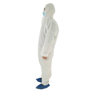 Buy cheap 50gsm Disposable Protective Clothing , Disposable Protective Gowns FDA/CE/ISO Appoval from wholesalers