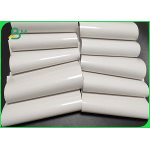 90gsm Mirror Coated White Paper For Roll Lable Printing 20" 30" Reel