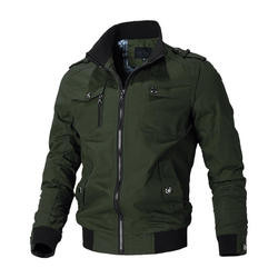 High Quality Mens Pilot Jacket With Fur Lining Plus Thick Wash Outdoor Jackets