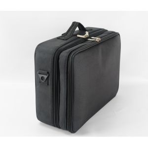 Buy cheap Custom Pink Makeup Bag , Red Fabric Zipper Makeup Carrying Bag from wholesalers