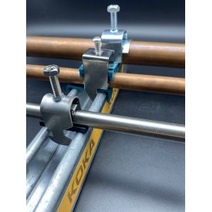 Buy cheap Stainless Steel U Shape 3/4'' 3/8'' Single One Piece Metal Cable Clamps from wholesalers