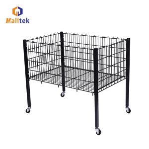 Buy cheap Custom Promotion cage Capacity Stackable Wire Baskets from wholesalers