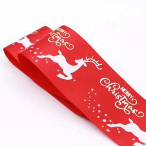 Single Face Custom Printed Ribbon , Woven Technics Eco Friendly Ribbon