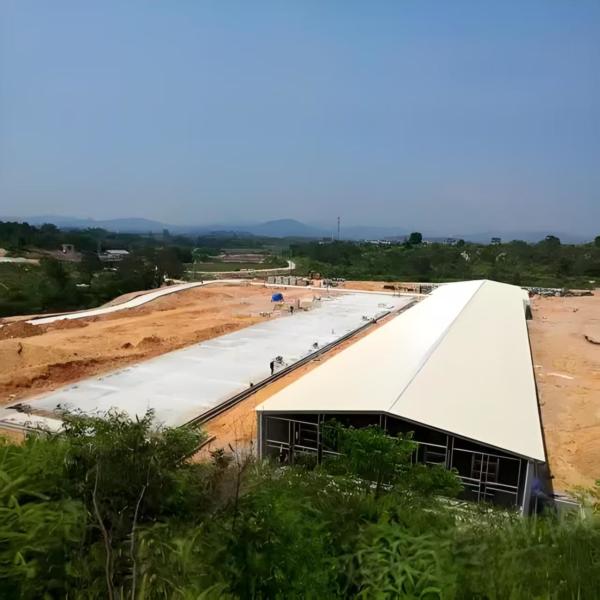 Quality Steel Frame Poultry Shed for 10000 Chickens - Q235/Q355 H Section Structure for sale