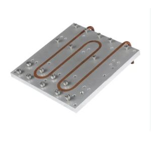 Buy cheap Copper Pipe heatsink Cold Plate For Equipment from wholesalers