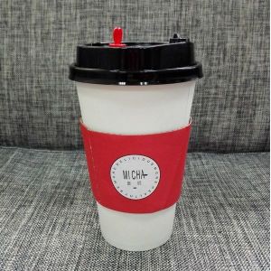 Buy cheap Customized Eco Friendly Paper Cup Sleeve with Logo and Heat Resistance from wholesalers