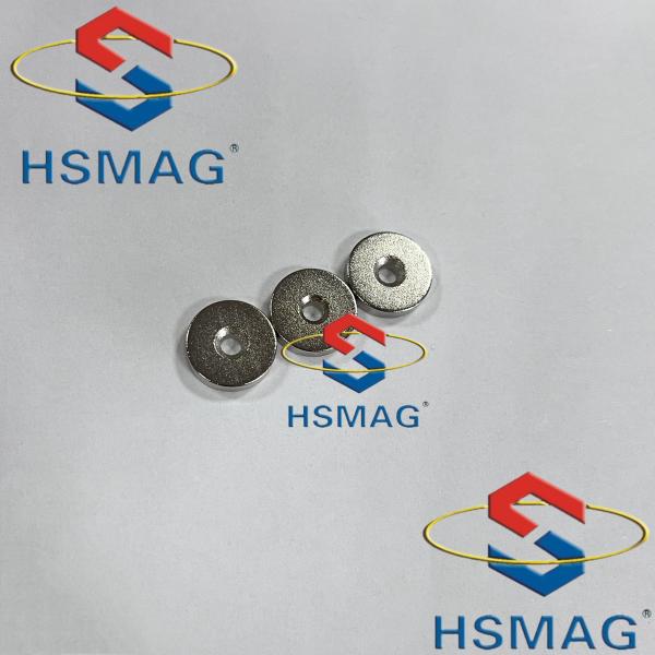 Quality Super Strong Disc Samarium Cobalt Countersink Magnets Electroplate Wearproof for sale
