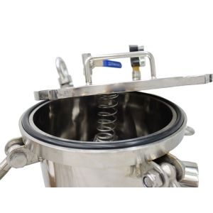 O-Type Seal Ring Connection 304SS 2 Bag Housing Water Filter for Customized