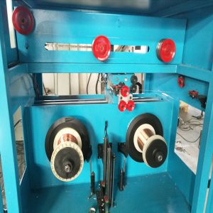 Buy cheap PLC Copper Wire Production Line Fully Automatic Dual Reel Take Up Horizontal Wire Drawing Machine from wholesalers
